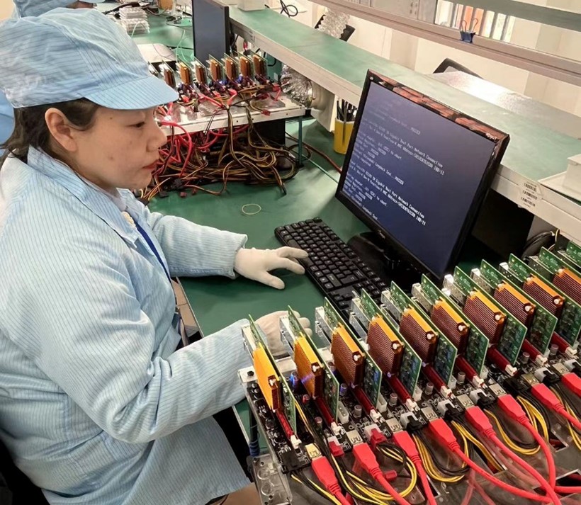 測(cè)試光潤(rùn)通萬(wàn)兆網(wǎng)卡